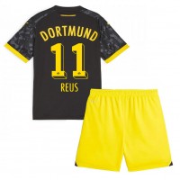 Borussia Dortmund Marco Reus #11 Fußballbekleidung Auswärtstrikot Kinder 2023-24 Kurzarm (+ kurze hosen)